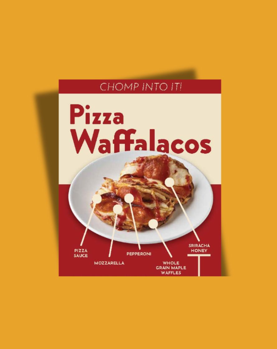 Pizza Waffalaco Recipe from Aramark Culinary Alliance 